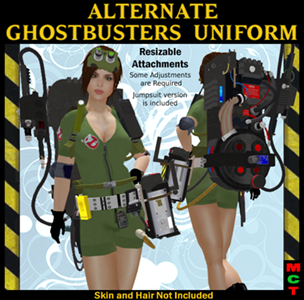 Alternate Female Ghostbusters Uniform Update.png